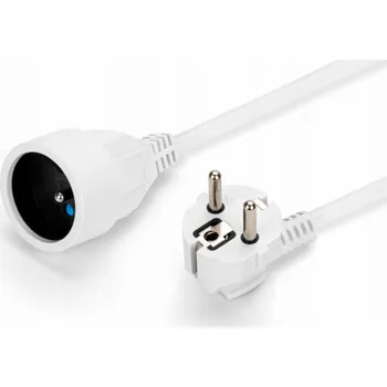 Elektrická zásuvka Montis Power prodlužovací zástrčka-zásuvka 20m bílá MT117-20 MONTIS