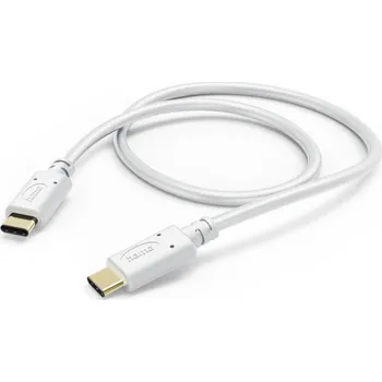 Datový kabel Hama kabel USB-C 2.0 typ C-C 1,5 m, bílá