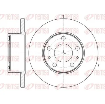 Brzdový kotouč Brzdový kotouč REMSA 61008.00