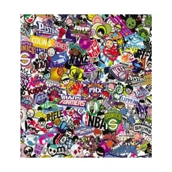 Polep vozidla Stickerbomb TLK-096 auto wrap fólie 152x2000cm - interiér/exteriér