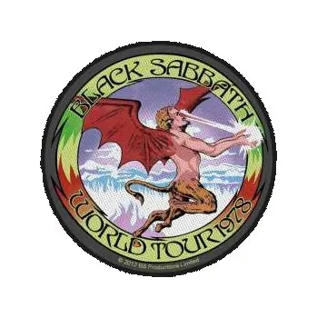 Nášivka Merch Black Sabbath: Nášivka World Tour 1978