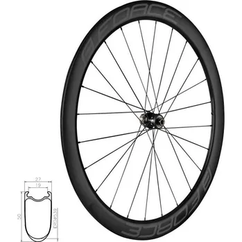 Ráfek na kolo Force zadní kolo TEAM SP KARBON DISC 50 plášťové