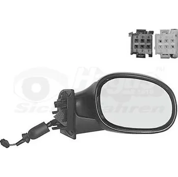 Auto zrcátko vnejsi zpetne zrcatko VAN WEZEL 0925818