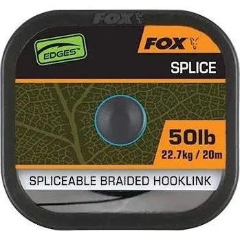 Fox International Fox návazcová šňůrka Edge Naturals Splice Hooklenght 50 lb 20 m (CAC897)