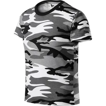 MALFINI CAMOUFLAGE 149 triko dětské Barva: camouflage gray, Velikost: 146 cm/10 let