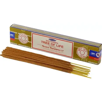 Vonná tyčinka Vonné tyčinky Nag Champa - Strom života (Kadidlo Satya je považováno za nejlepší přírodní kadidlo.)