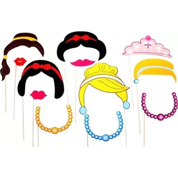 Party dekorace Toro Párty foto doplňky "Princezny II ", 12 ks 267167