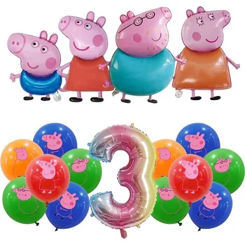 Party dekorace Narozeninová dekorace Prasátko Pepina | Peppa Pig 3