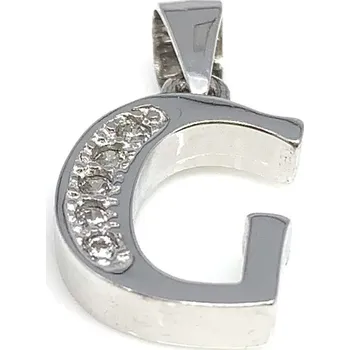 Přívěsek Šperky Jan Kos Jan Kos jewellery Stříbrný přívěsek písmenko 12103023