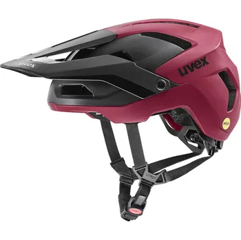 Chránič hlavy Helma Uvex Renegade MIPS, Ruby Red / Black Matt Velikost: 54 - 58 cm