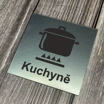 Informační tabulka Home Deco Piktogram - Kuchyně 10 x 10cm