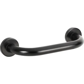 Madlo do koupelny Madlo invalidní Bemeta Help 300 mm černé s krytkou