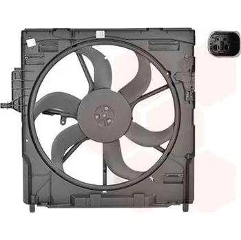 Motor automobilu Větrák, chlazení motoru VAN WEZEL 0687747