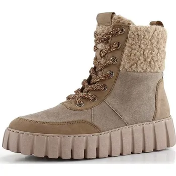 Dámské kozačky Gabor šněrovací kotník na platformě béžový 56.485.32 - 41 | P688298