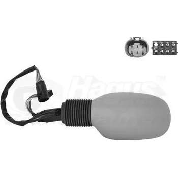 Auto zrcátko vnejsi zpetne zrcatko VAN WEZEL 1865817