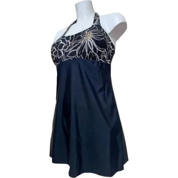 Dámské plavky Kes-Vir Dámské plavky SE SUKNÍ na inkontinenci (černé) Velikost: 52