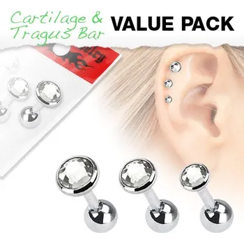 Náušnice Sada náušnice chirurgická ocel VJ-011-C