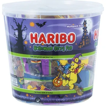 Bonbon Haribo Halloween Scary Fun malé sáčky 66 ks