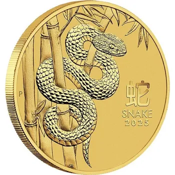 Zlatá mince 1 Oz Lunar Series III Year of the Snake 2025