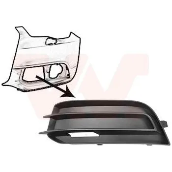 Nárazník Vetraci mrizka, naraznik VAN WEZEL 0301591