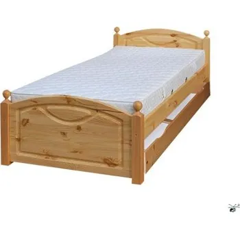 Postel Postel 118 dvoulůžko - masiv borovice Rozměr: 140x200, Odstín: Borovice přírodní