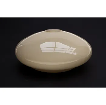 Stínidlo Oválné skleněné stínidlo - ∅ 25cm z opálového skla