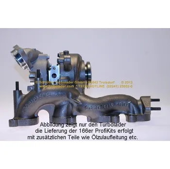 Turbodmychadlo Dmychadlo, plnění SCHLÜTTER TURBOLADER PRO-09345