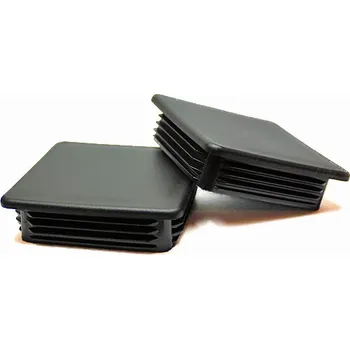Plotový sloupek ACP TOOLS Zátka jeklu čtvercová 35x35x1,0-2,5mm, LDPE, černá