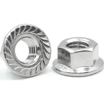 Matice Přírubová matice M10 DIN 6923 A2