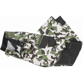 montérky CERVA Neurum Camouflage kalhoty do pasu tmavě olivové