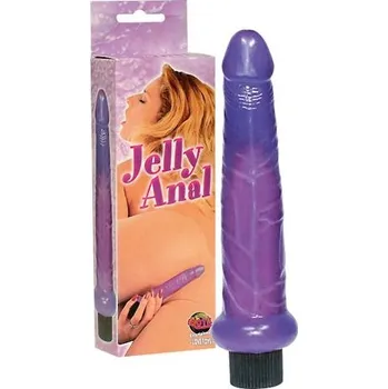 Vibrátor Vibrátor JELLY ANAL Multi speed purple