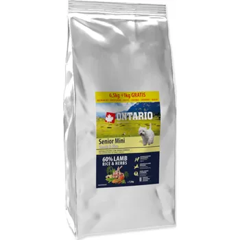 Ontario Senior Mini Lamb/Rice Krmivo pro psa Ontario Senior Mini Lamb/Rice