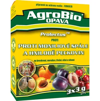 Fungicid Recenze AgroBio Opava Prolectus proti moniliové spále a hnilobě peckovin