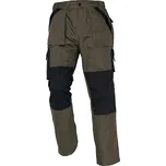 CERVA Max kalhoty do pasu khaki/černé