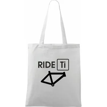 Ride Ti - Taška bavlněná - 42 x 38 cm ( Bílá )