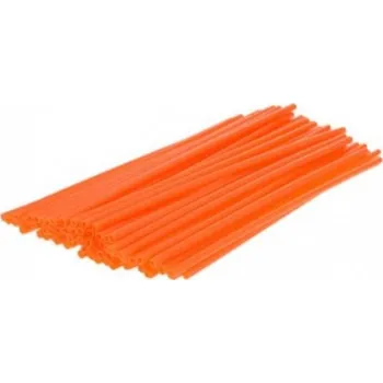 Plastový návlek na dráty kol 170mm (72ks) Oranžová