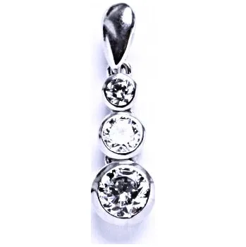 Přívěsek Přívěsky stříbrné se zirkony - VP 22