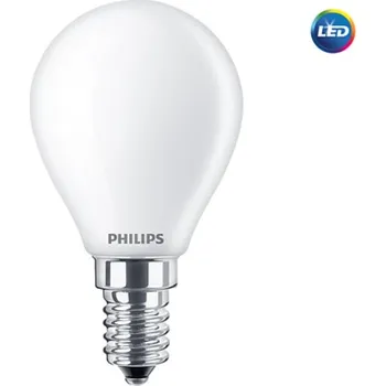 Osvětlení Philips LED žárovka E14CP P45 FR 4,3W 40W teplá bílá 2700K LED žárovka Philips FILAMENT Classic E14 4,3W 2700K 230V P45 FR G P347205