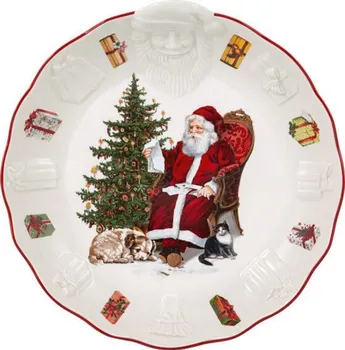 Villeroy & Boch Toy's Fantasy mísa 24 x 25 cm Santa u stromu