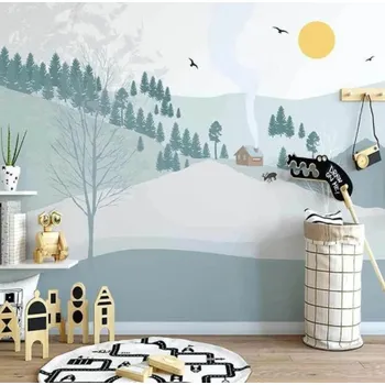 Fototapeta Solution Media 3D tapety - Krajina MU3747 5 - Imitace kůže - Vliesová tapeta - 320g/m2