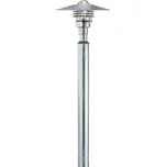 Nordlux Vejers 2M, venkovní sloupková lampa, 1xE27 max 60W, kov, pokovená, IP54, výška 130-200cm