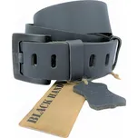 Šedý kožený pásek Black Hand 049-86 Délka: 100 cm