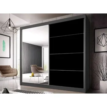 Šatní skříň Šatní skříň EDDIE 31 - 230cm, grafit