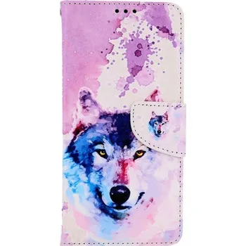 Pouzdro na mobilní telefon Pouzdro Vivo Y70 knížkové Polární vlk (kryt neboli obal na Vivo Y70)