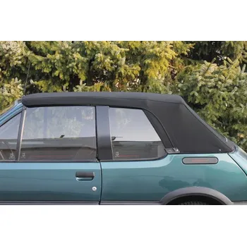 Střecha karosérie Potah střechy střecha Peugeot 205 materiál textilní sonnenland černá