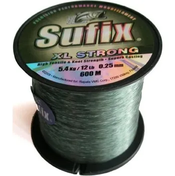 SUFIX 0,25 / 600 m zelená (SUFIX Vlasec XL Strong GREEN 0,25 mm / 600 m)