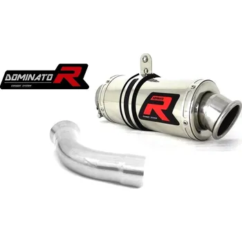 Výfuk pro motocykl Laděný výfuk DOMINATOR BMW F800S 06-12 KULATÁ KONCOVKA KRÁTKÁ GP1