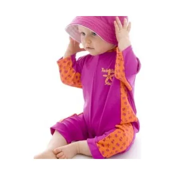 Kojenecká kombinéza Plážová UV kombinéza Splashabout hvězdice, velikosti M - 3-6 měsíců