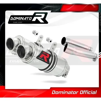 Výfuk pro motocykl Laděný výfuk DOMINATOR Honda CB900 HORNET 02-07 KULATÉ KONCOVKY KRÁTKÉ GP1