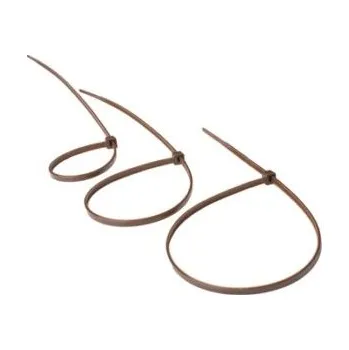 Stahovací páska Upínací stahovací pásek - balení 100 ks - barva černá